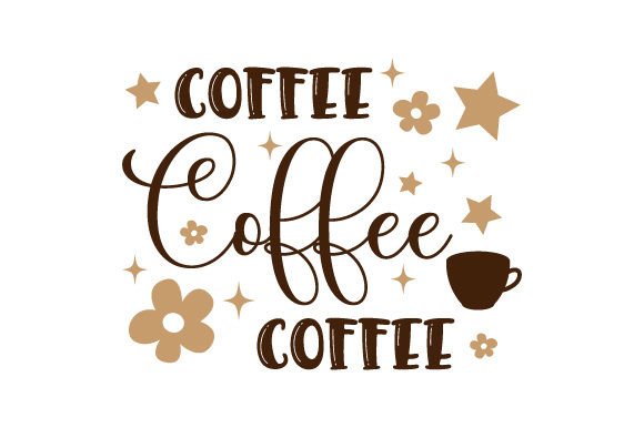 Coffee Coffee Coffee Retro Groovy Style Review