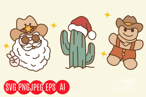 Howdy Christmas Png Cowboy Santa Png Review