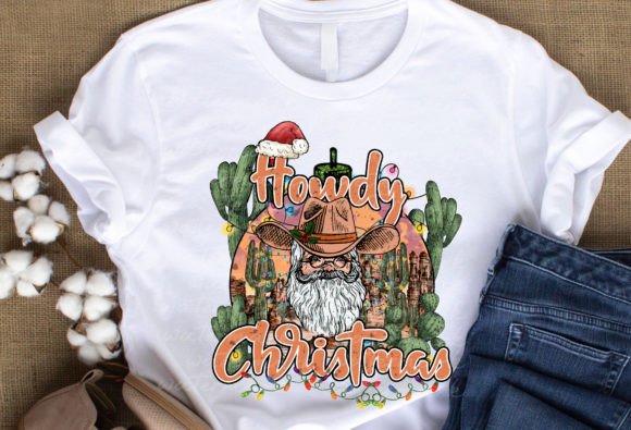 Howdy Christmas Png, Cowgirl Christmas Review