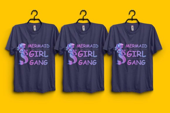 Merciful Mermaid Girl Gang T-Shirt Design Review