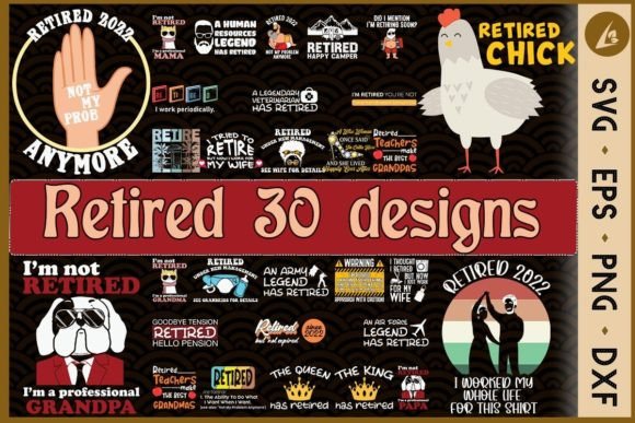 Retire Bundle SVG 30 Designs: A Designer's Reality Check
