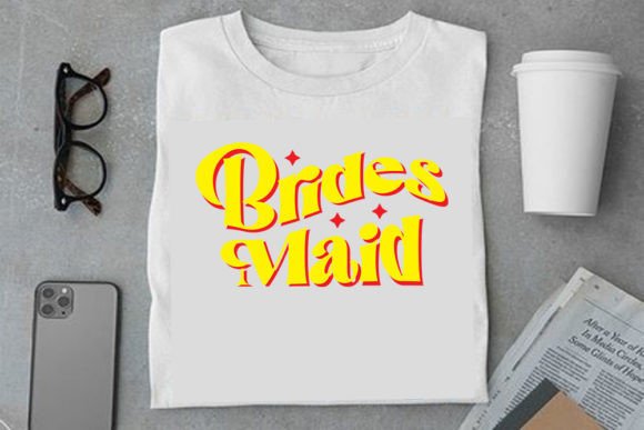 Retro Wedding Design, Brides Maid