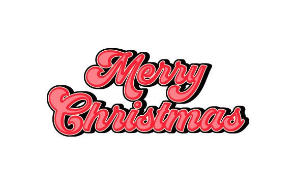 Review: Retro Merry Christmas Embroidery Design