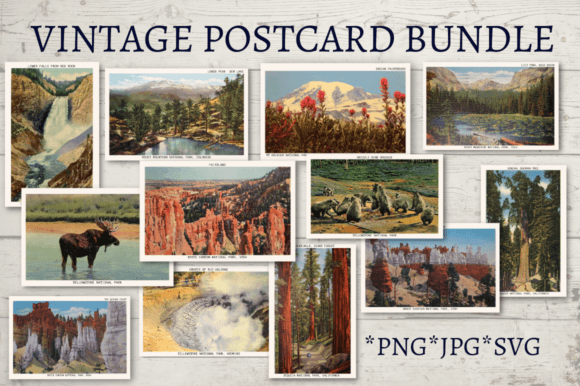 Vintage Postcard Bundle Review